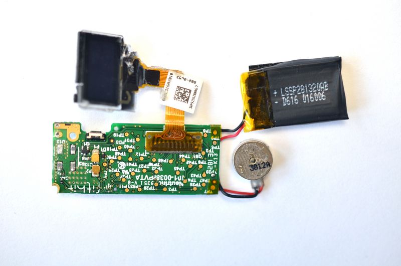 Notice the Battery Pouch, could be punctured in manufacture