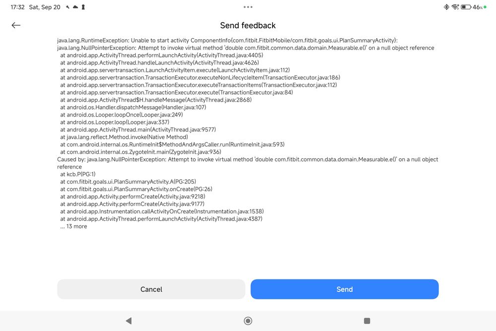 Xiaomi Pad crash report