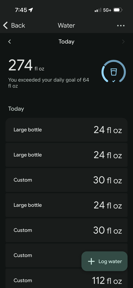 entry in old app
