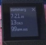 Surge summary of Weights workout