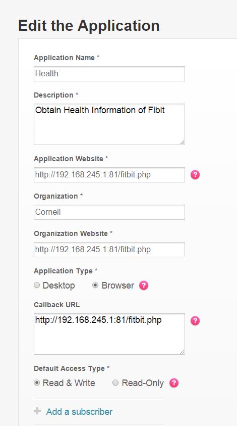 Configuration of Fitbit Account.JPG