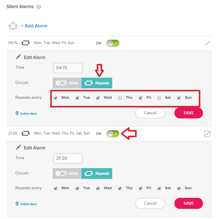 change timezone on fitbit