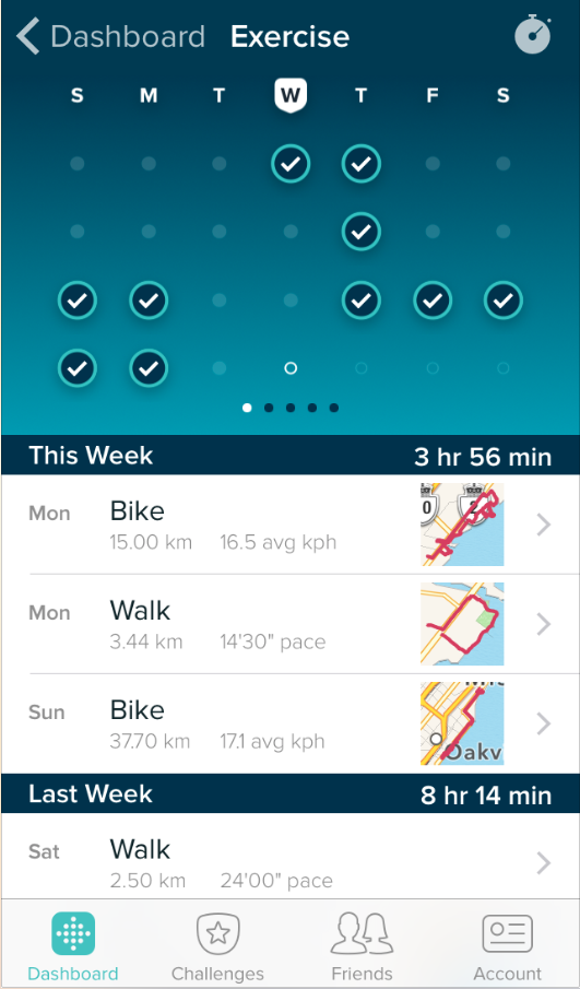 Track Cycling on Mobile App with GPS Fitbit Community
