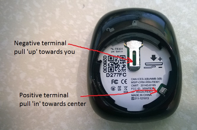 fitbit aria batteries