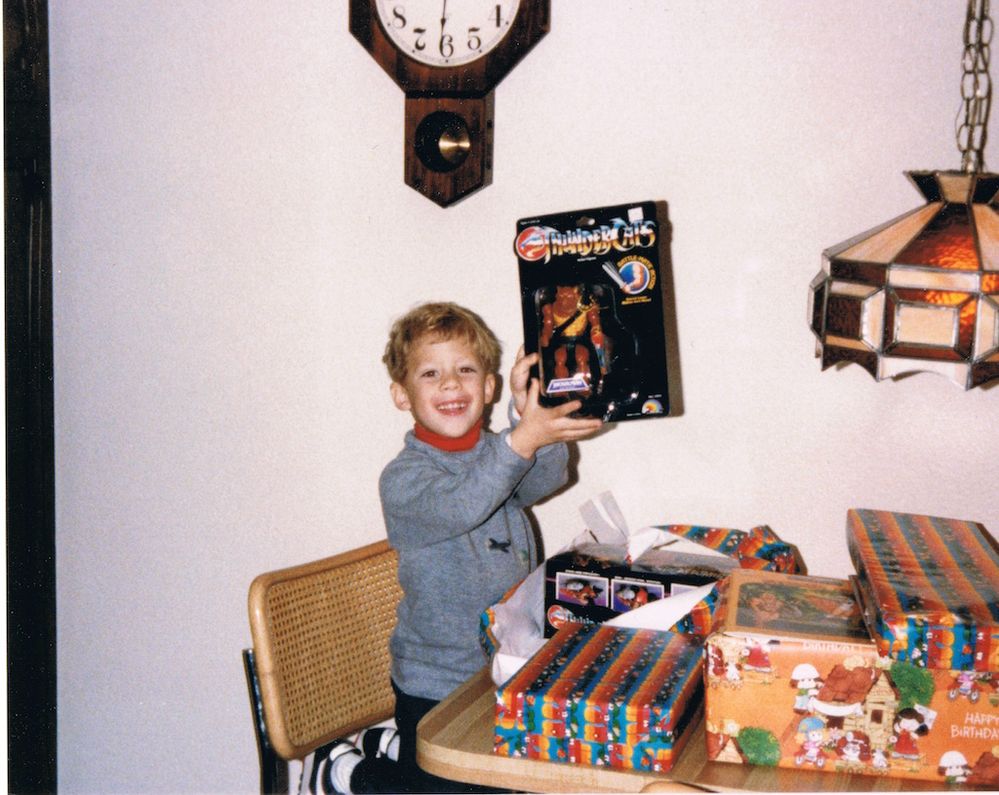1985 - Me showcasing my Thundercats Gift.jpg
