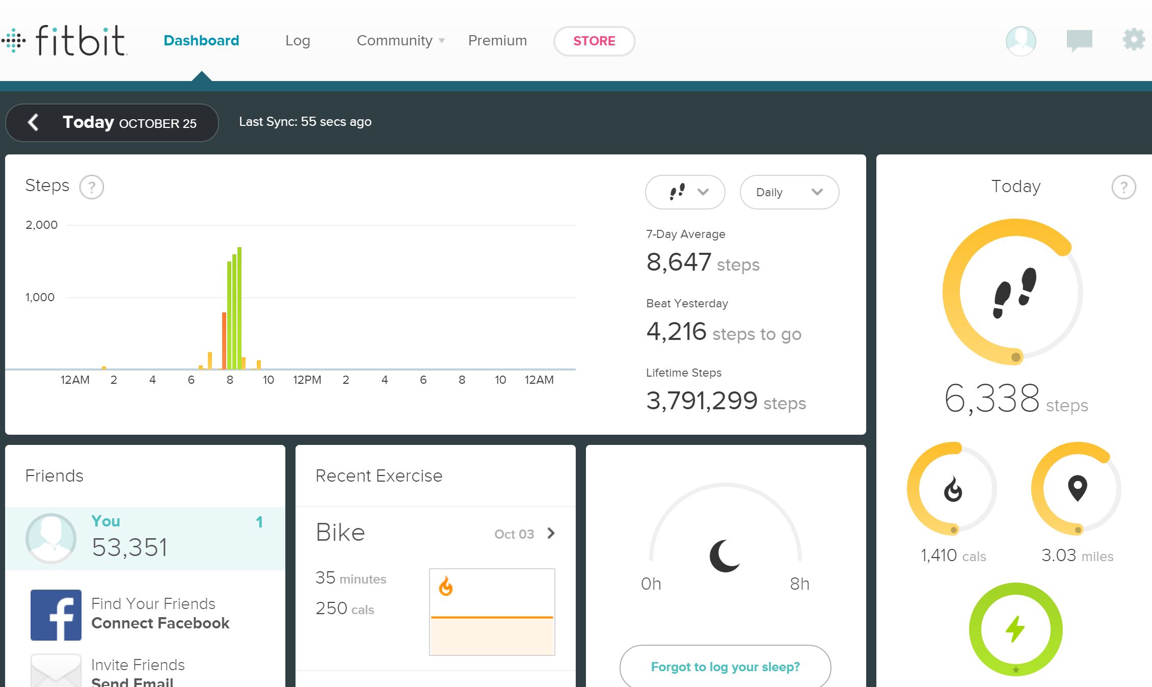 fitbit to strava