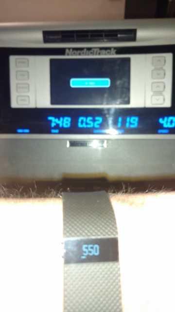 fitbit treadmill steps