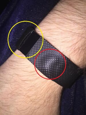 fitbit charge hr change band