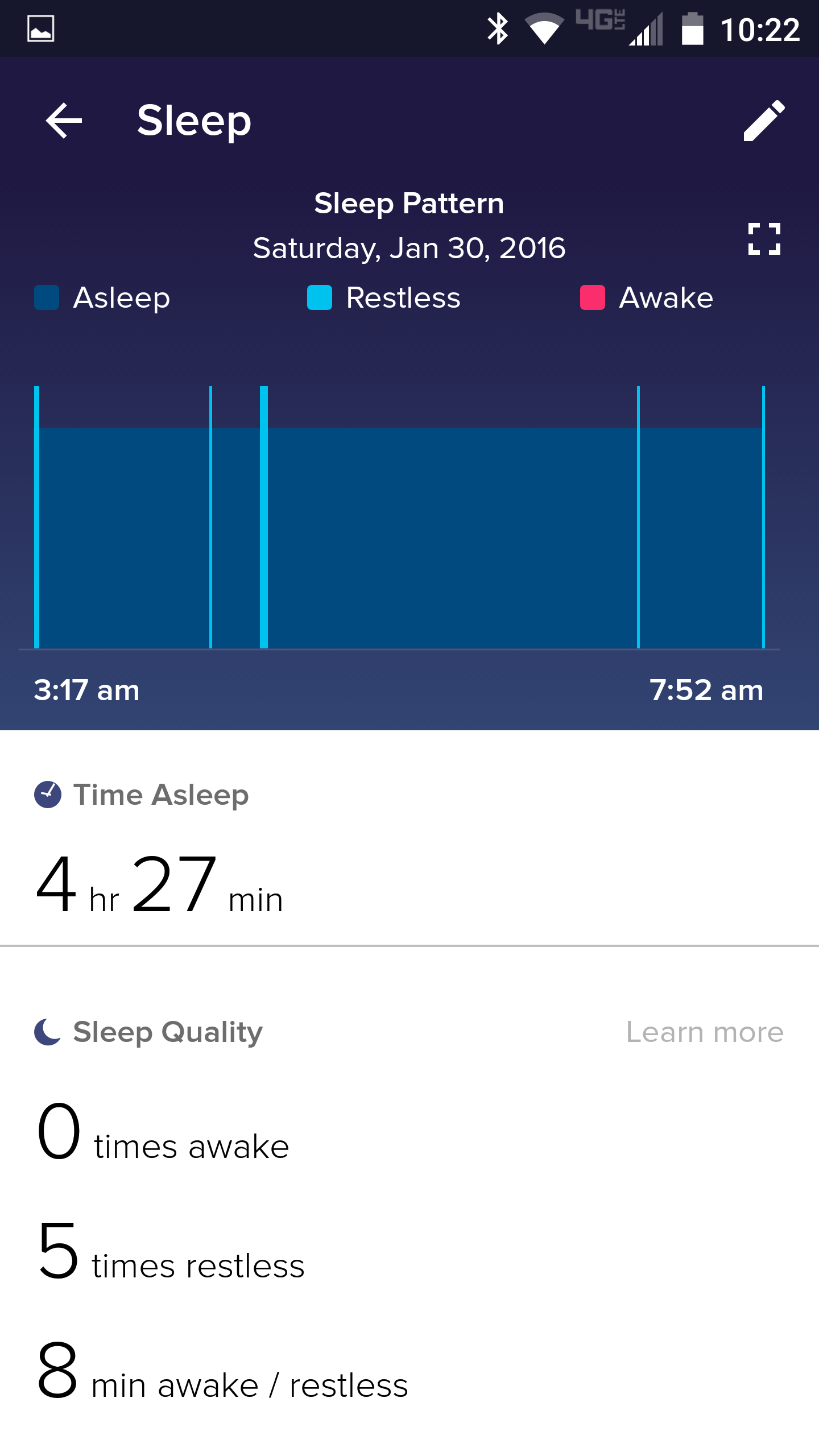 fitbit not logging exercise