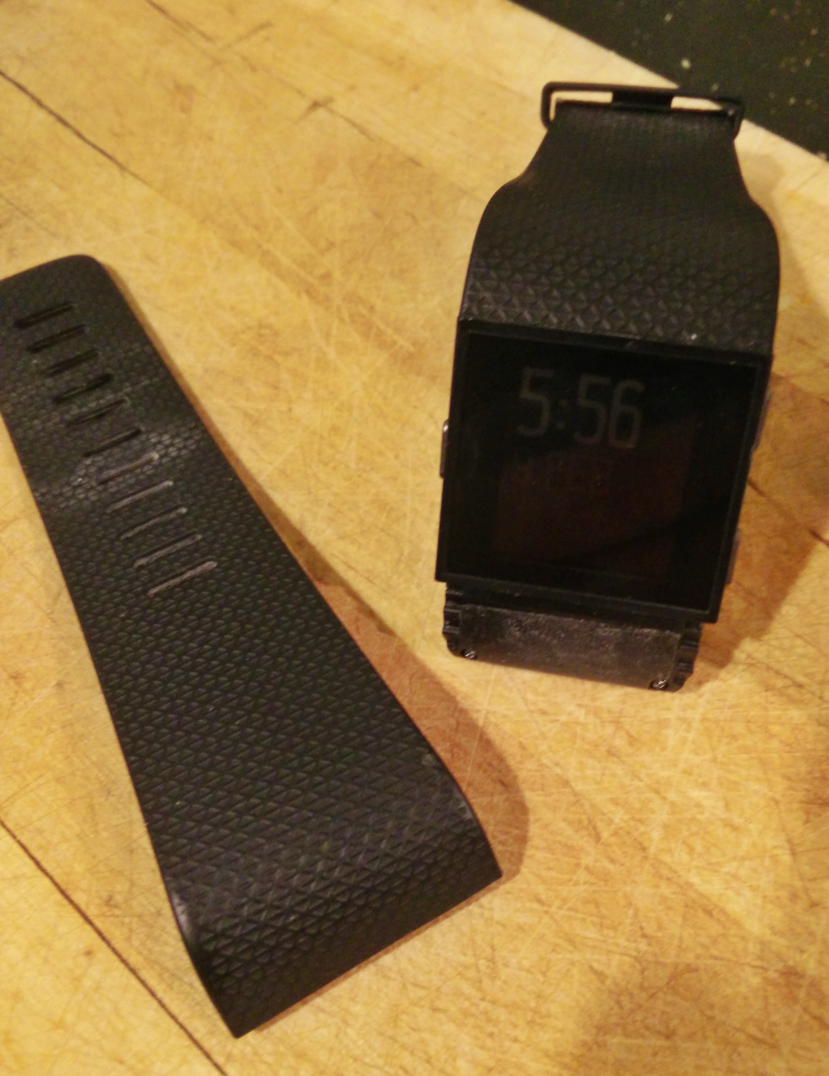 fitbit surge leather band