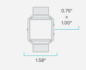 physical dimensions? - Fitbit Community