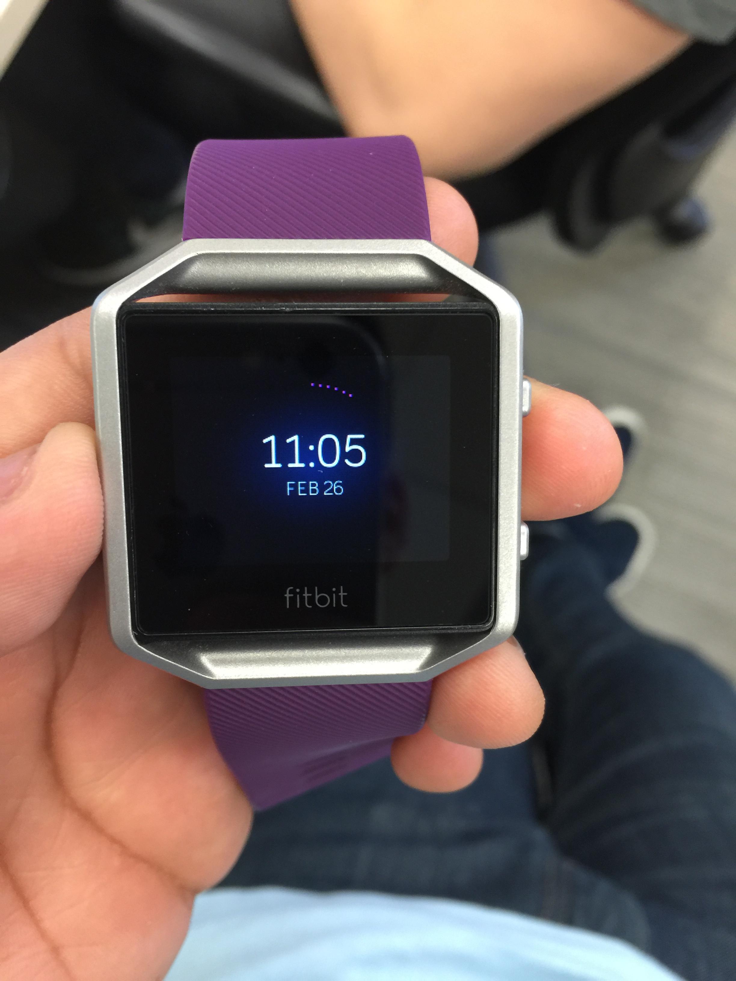 fitbit blaze custom clock faces