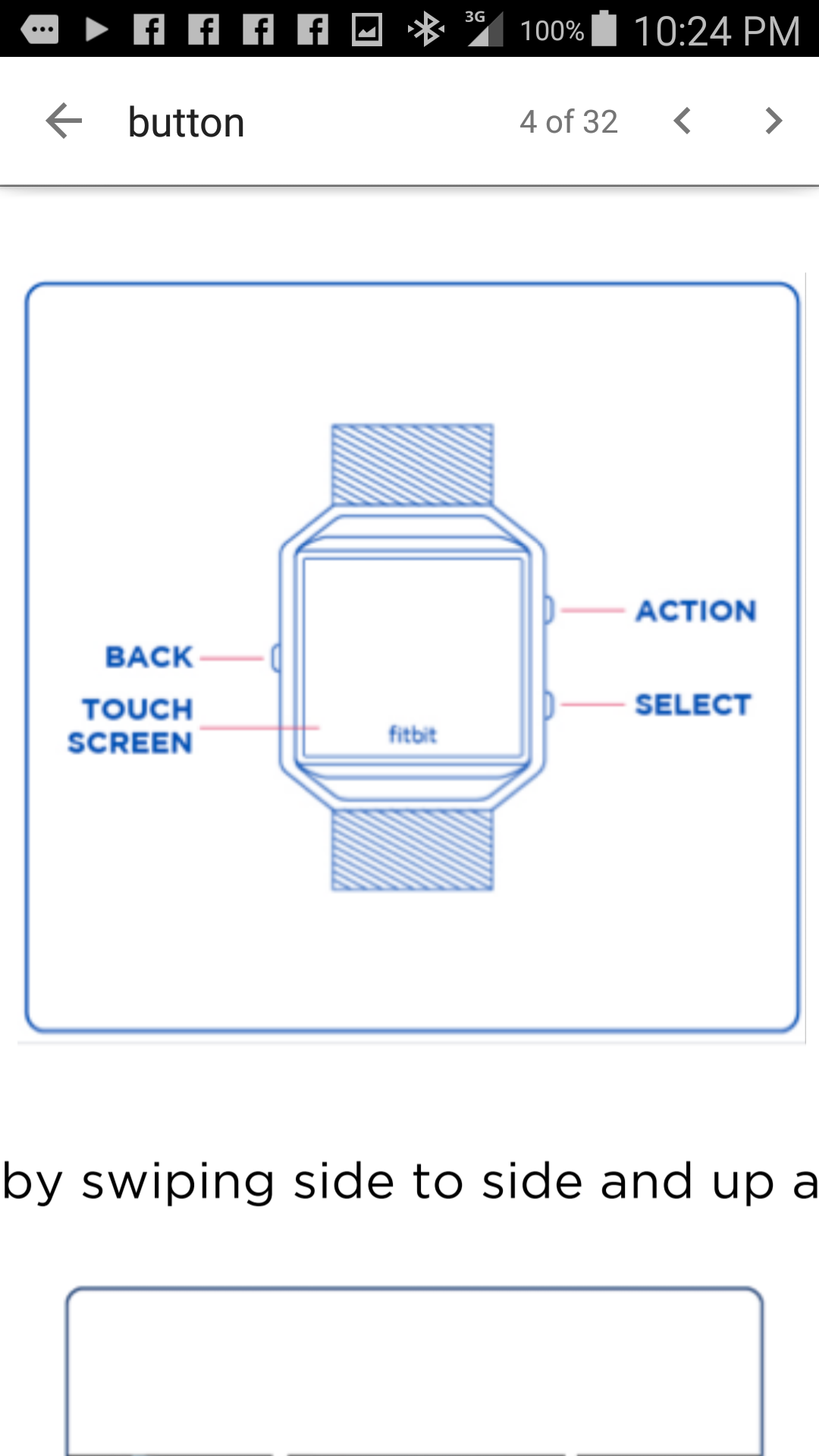 Solved: Blaze Buttons - Fitbit Community