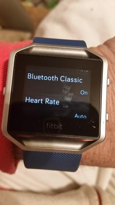 Fitbit blaze heart rate not working sale