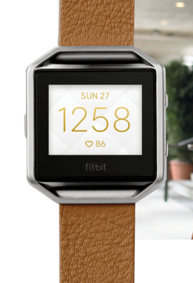 create your own fitbit clock face