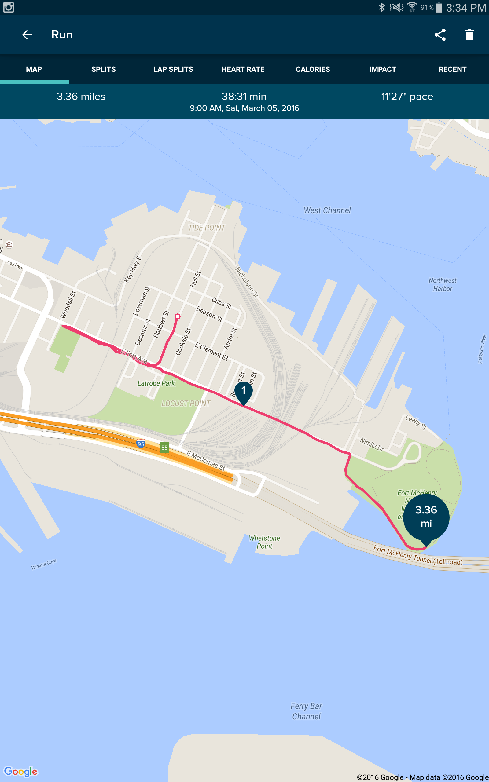 fitbit says connected gps is running