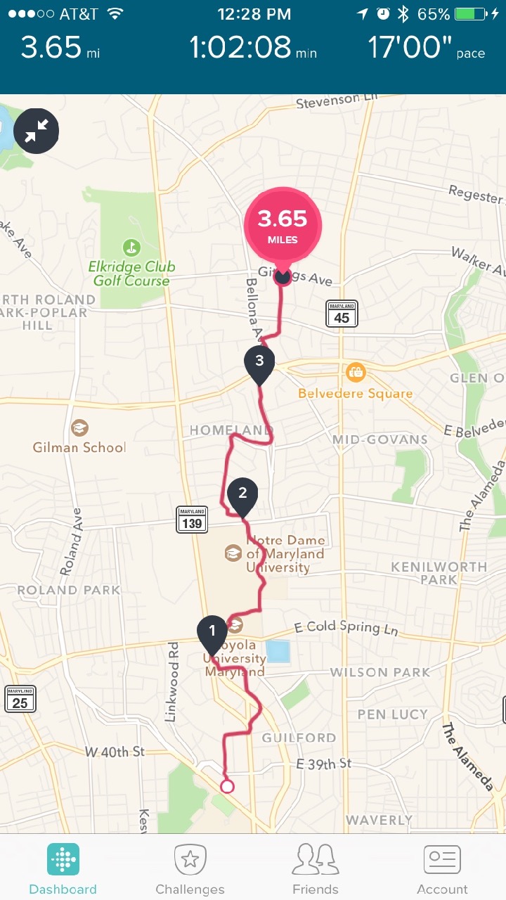 Fitbit connected store gps running