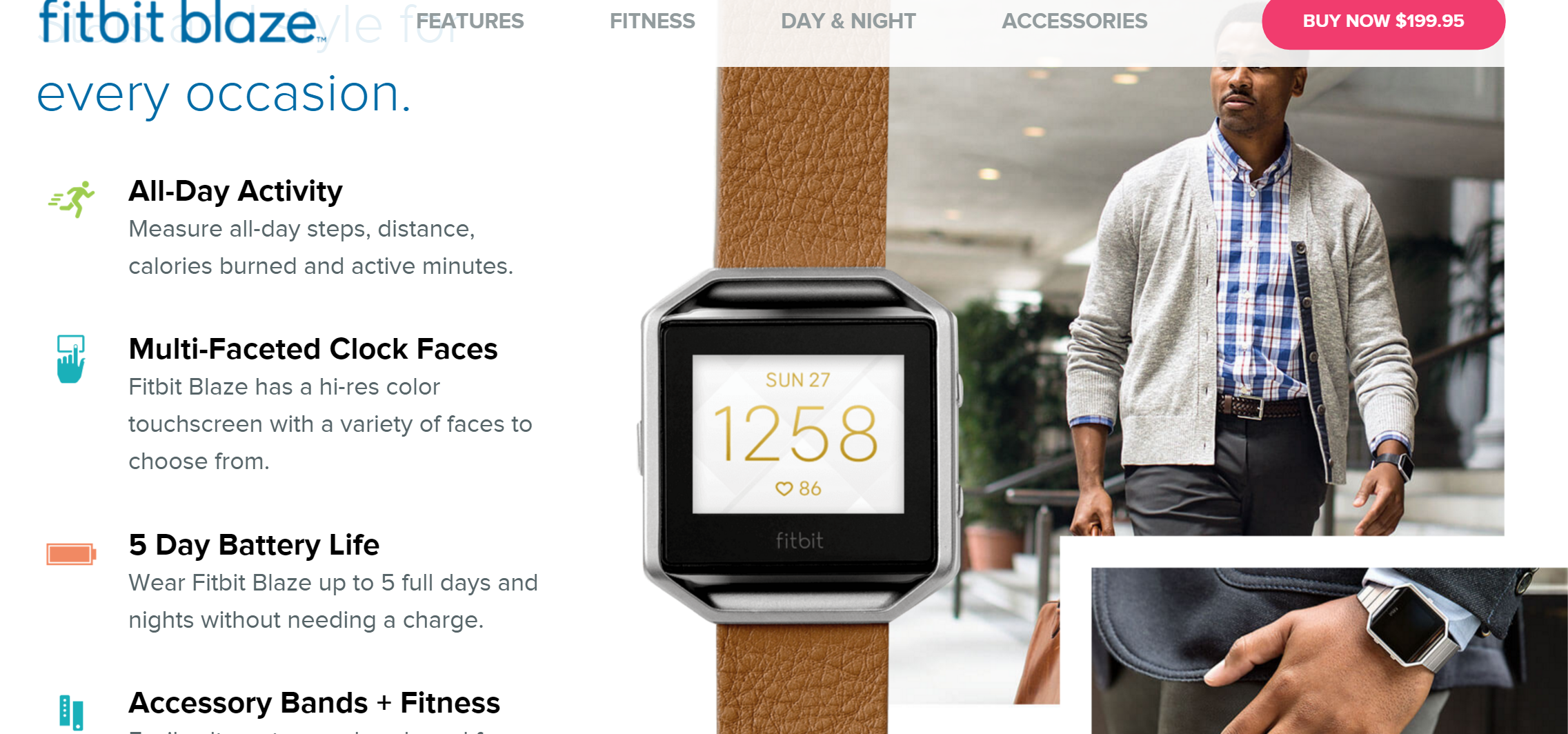 how to change the clock face on fitbit blaze