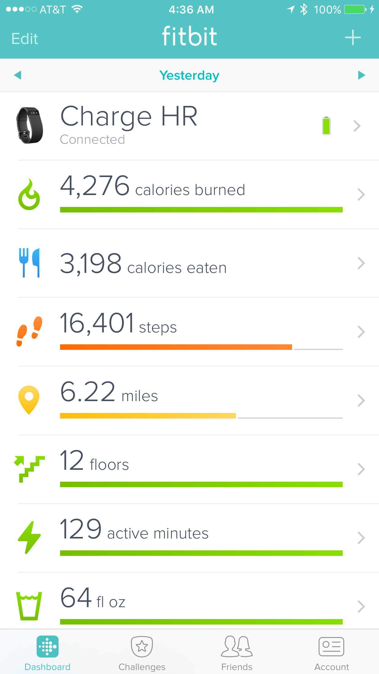 fitbit calorie tracker