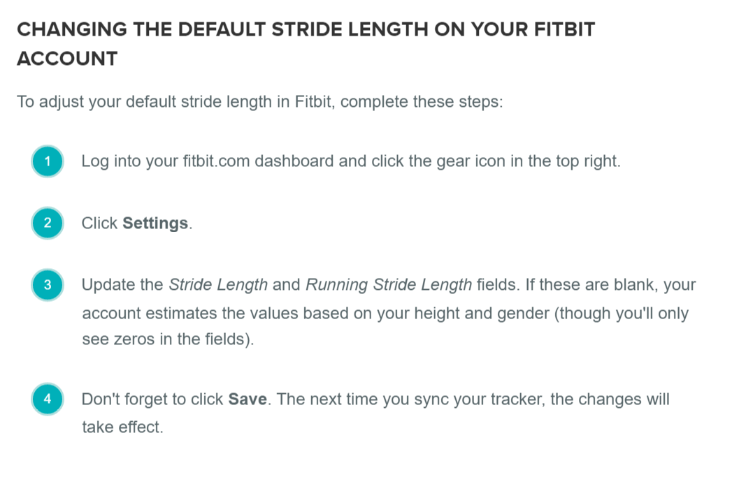 steps to miles conversion fitbit