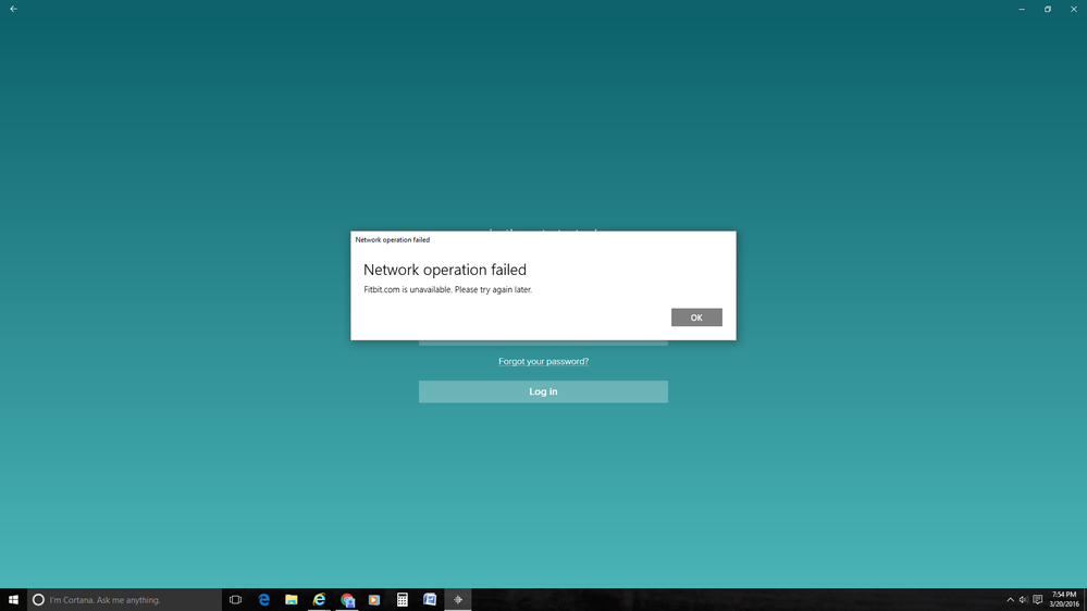 Windows 10 app screenshot