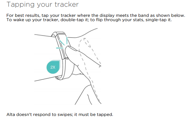 Fitbit tap not online working