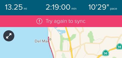 Fitbit Sync Issue