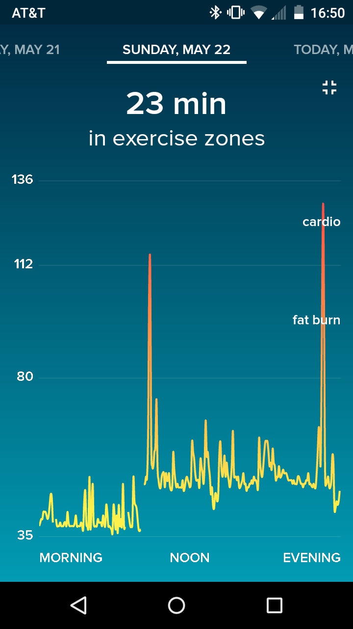 fitbit high heart rate