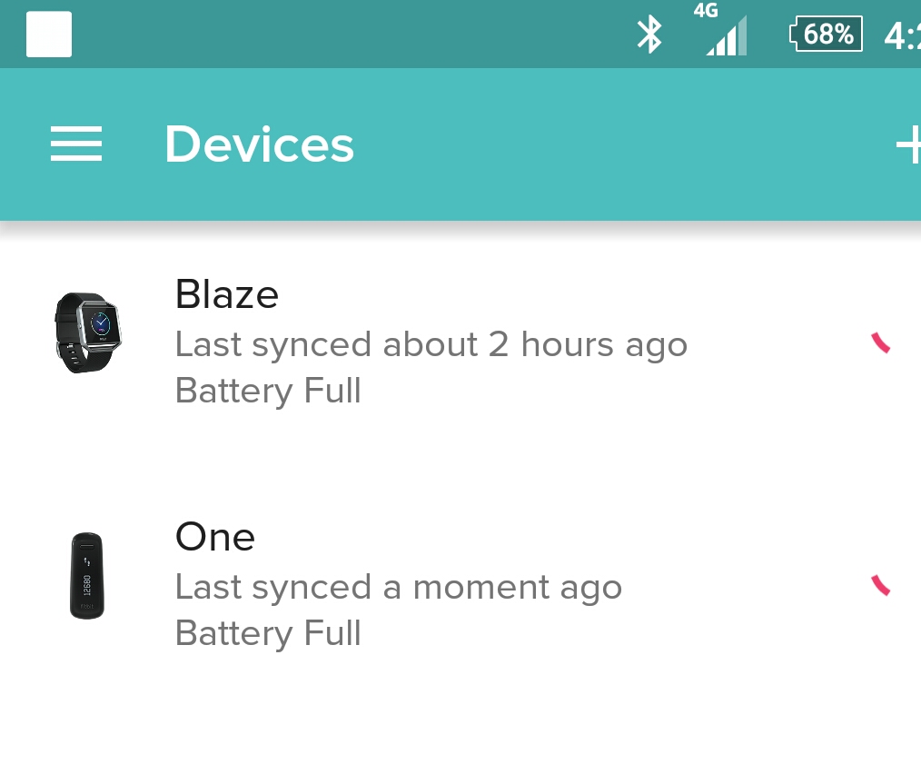 fitbit blaze sync to phone