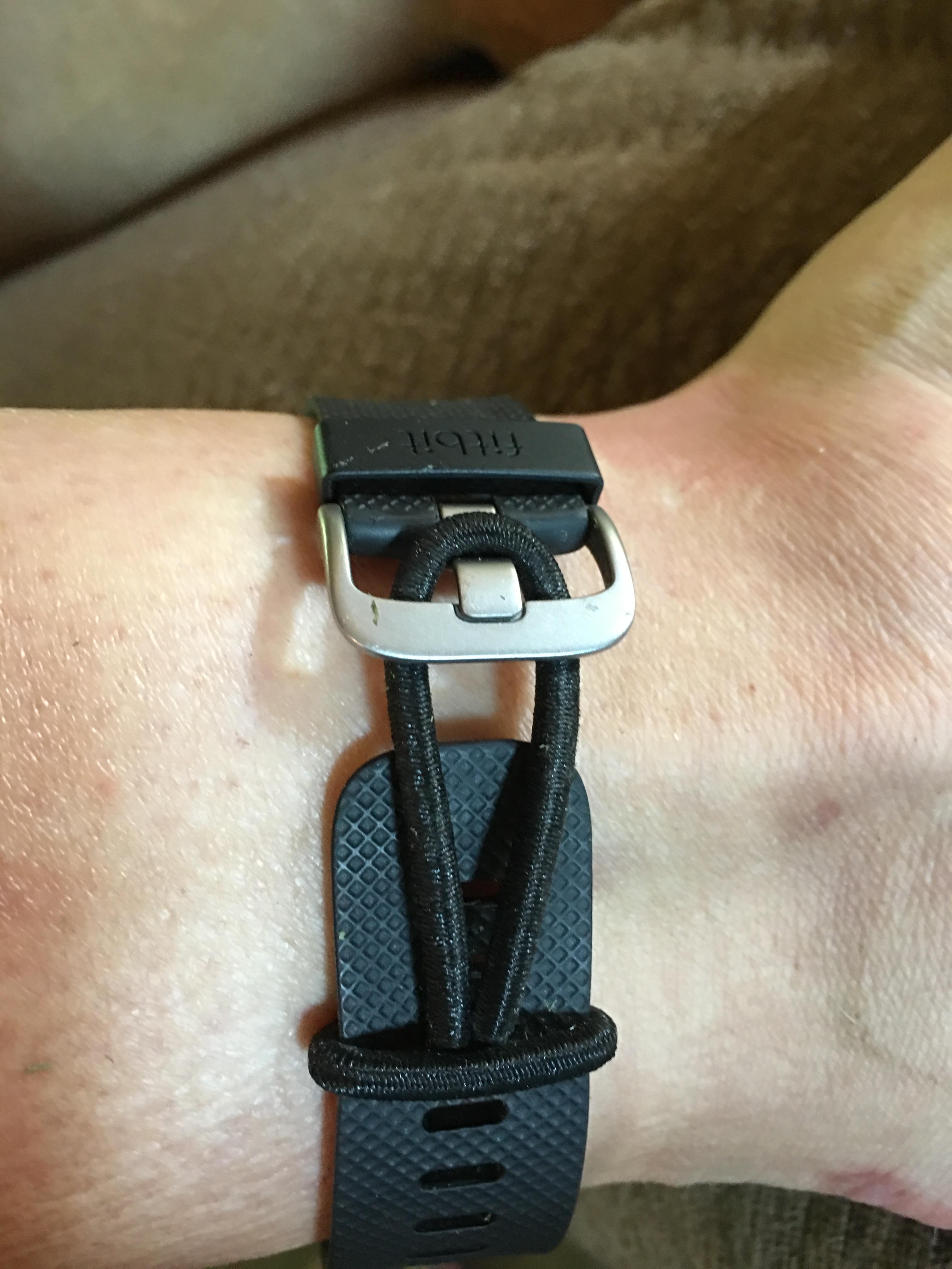 fitbit leg strap