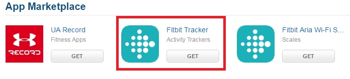 Ua store record fitbit