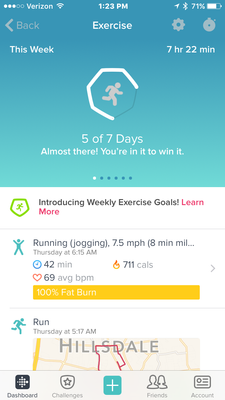 Fitbit exercise discount