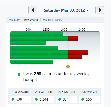 Weekly budget