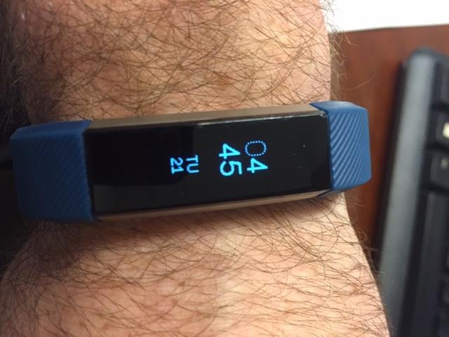 Fitbit alta 2025 text messages