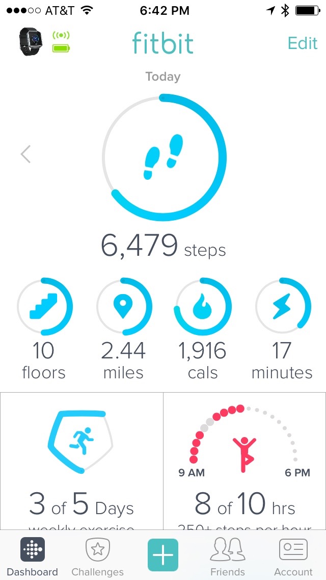 Fitbit cheap with dots