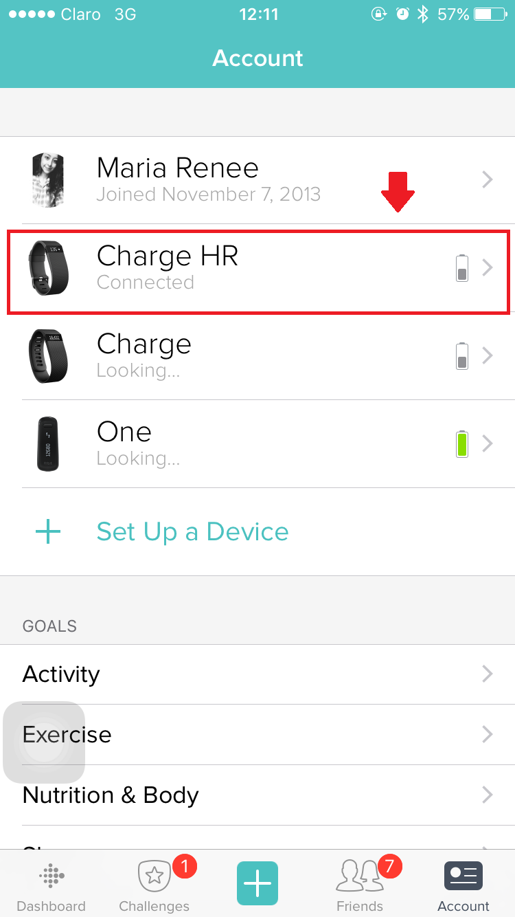 how to set heart rate on fitbit