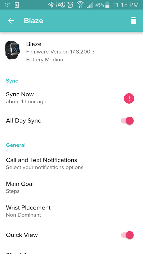 Syncing fitbit blaze 2024 to new phone