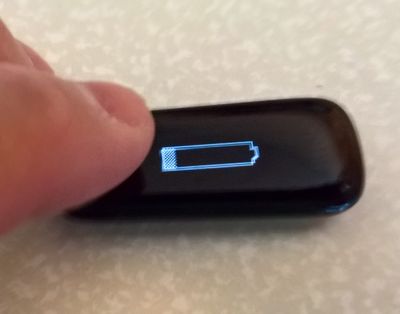 fitbit one battery
