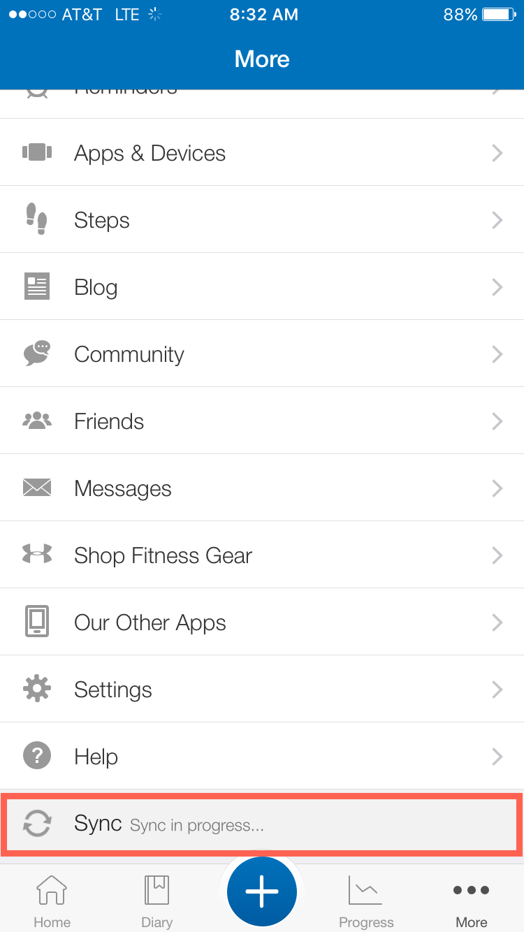 myfitnesspal and fitbit not syncing
