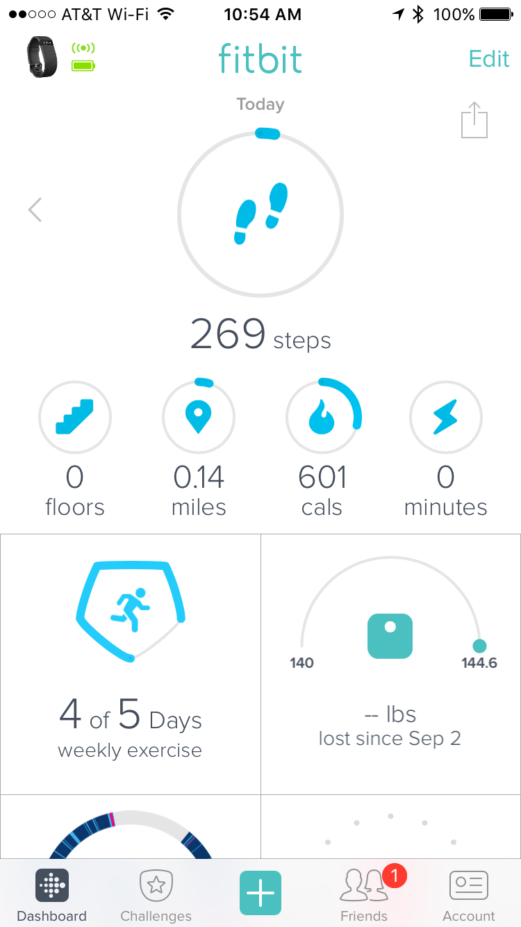 fitbit app iphone 5