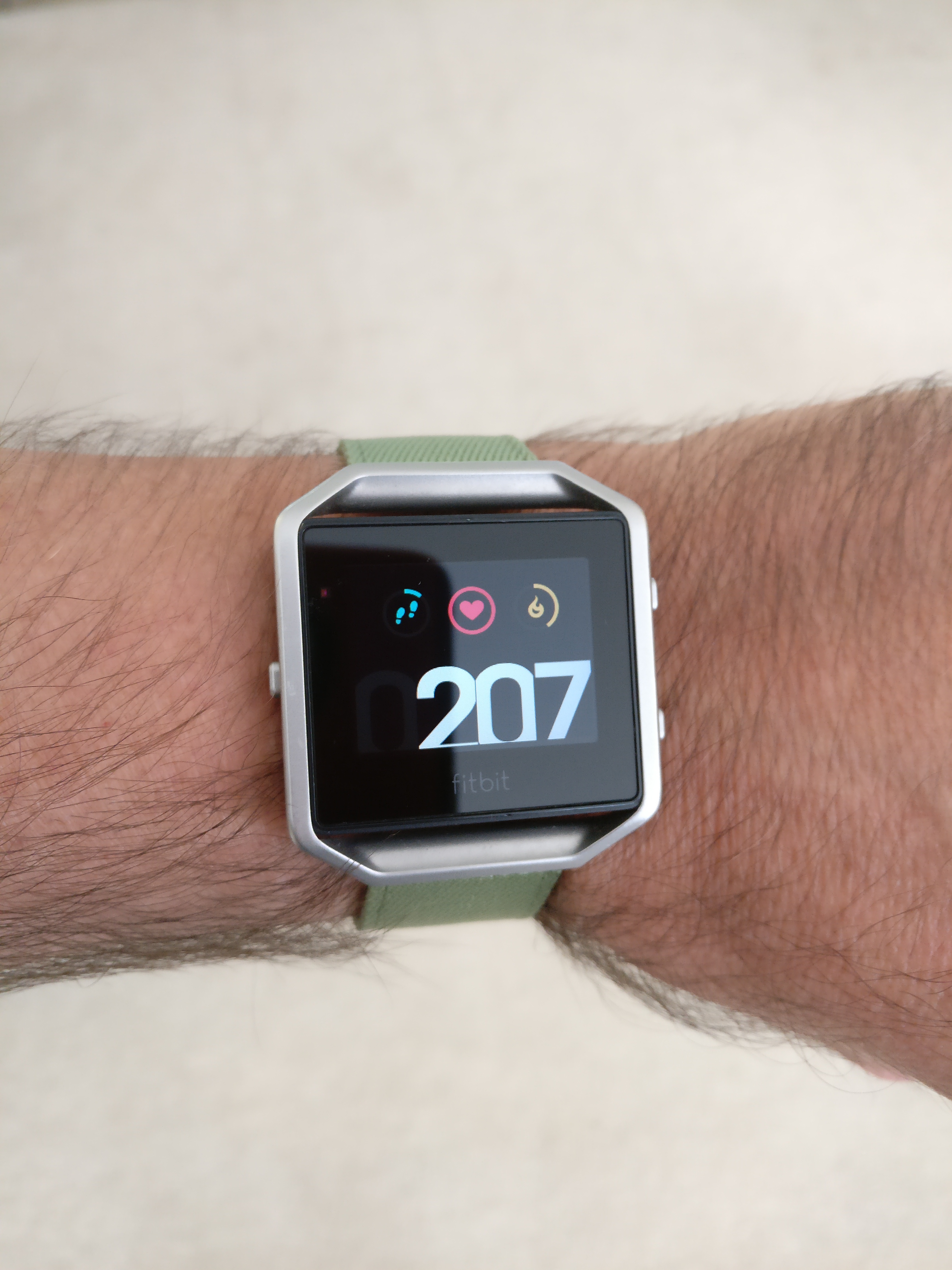 Fitbit blaze nylon band sale