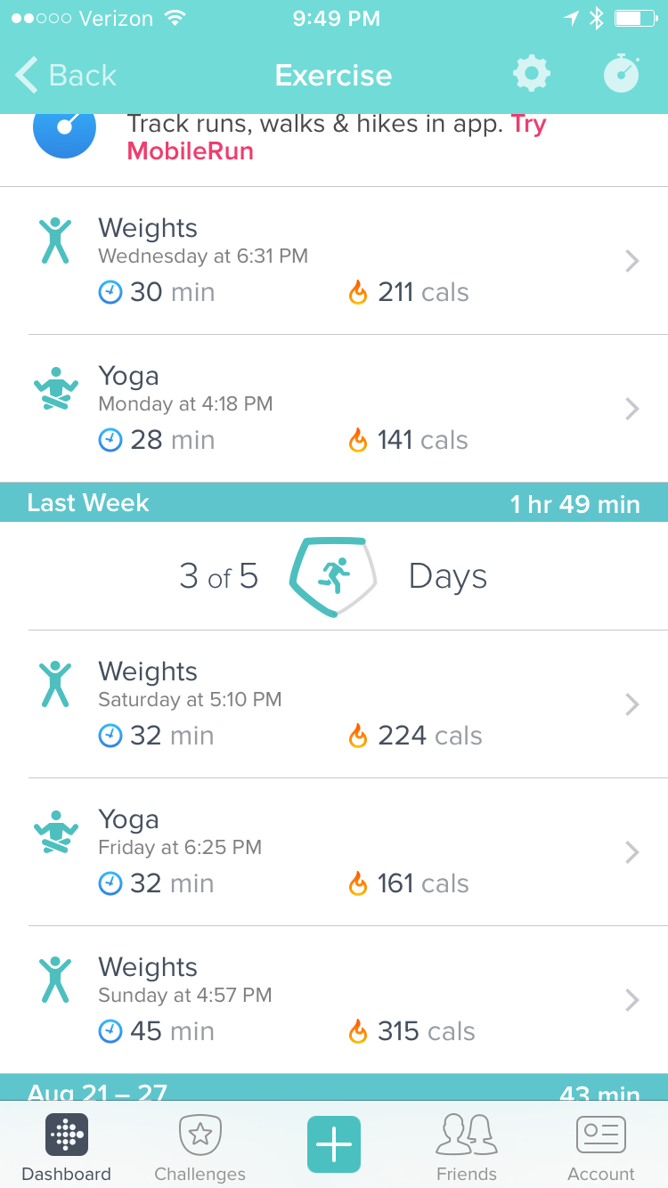 fitbit charge 3 active minutes not working