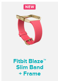 Fitbit blaze slim band sale