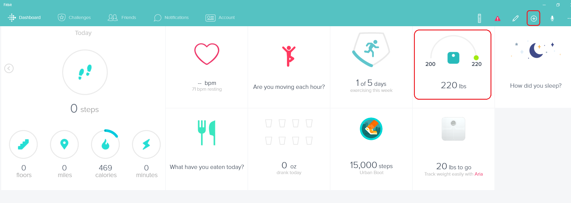 fitbit not logging exercise