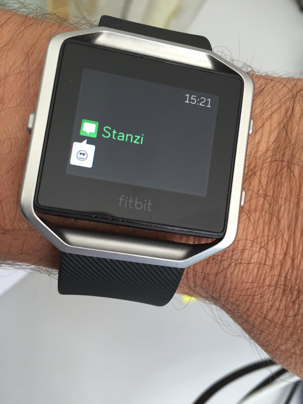 fitbit blaze firmware version