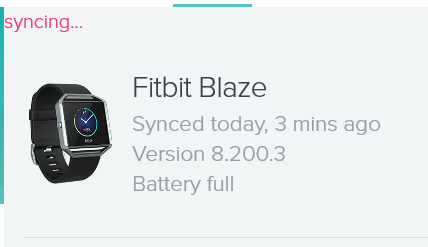 Blaze not syncing to app Fitbit Community