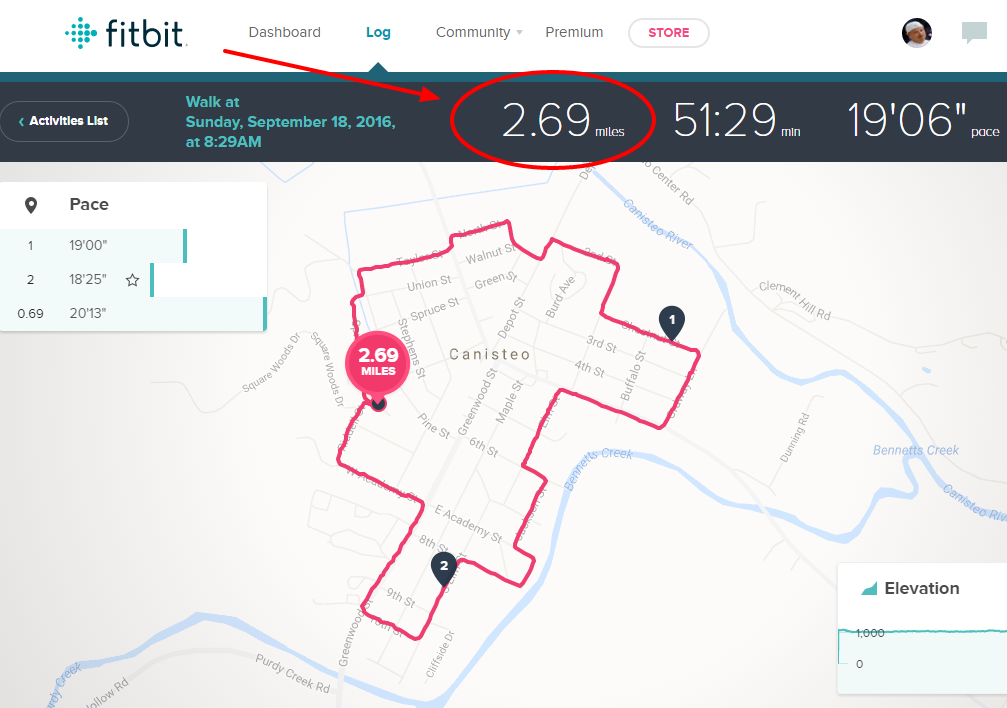 fitbit gps running