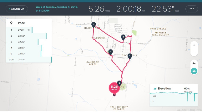 Fitbit charge 4 gps map hot sale