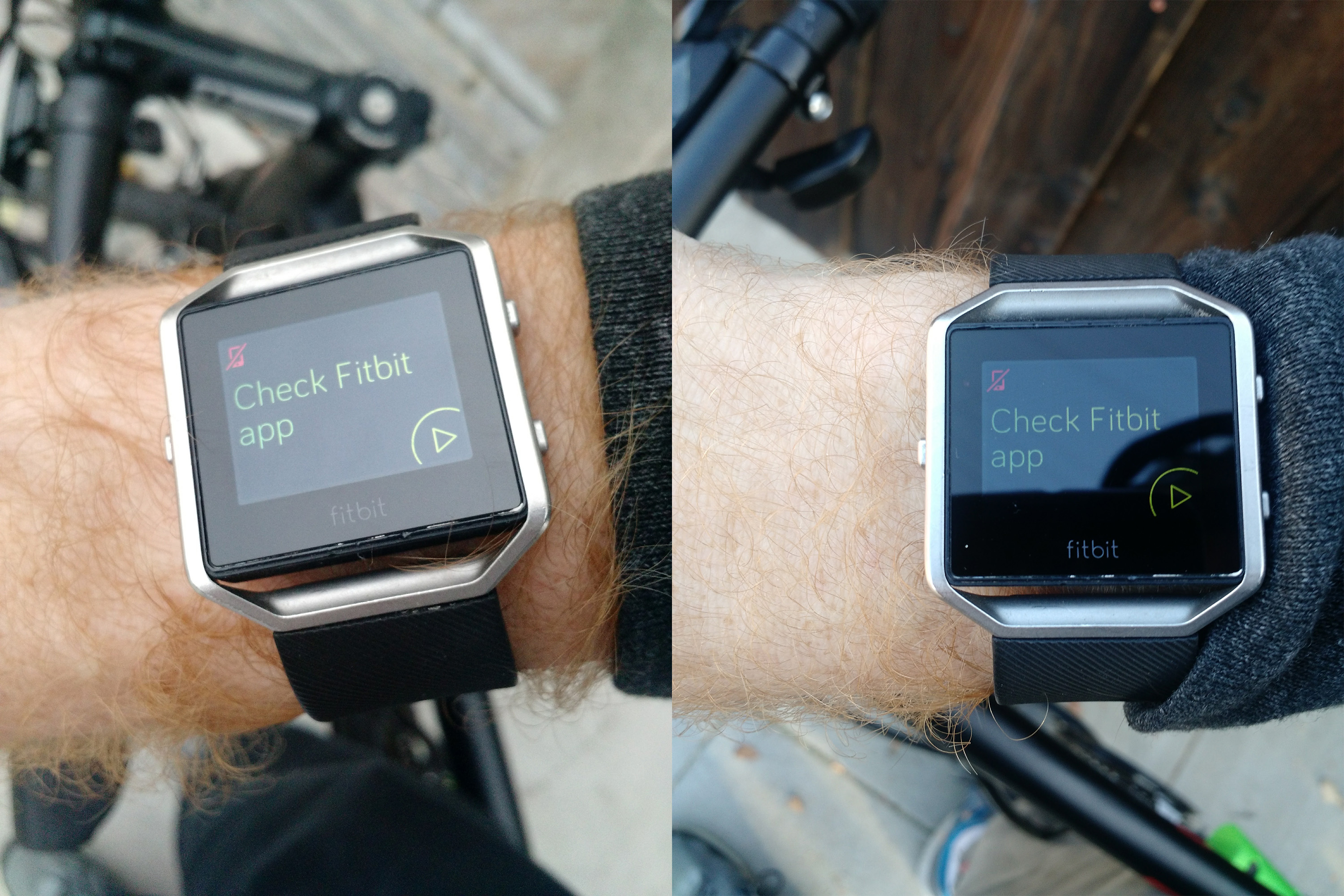 fitbit blaze connect