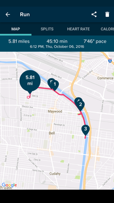 Fitbit connected store gps running